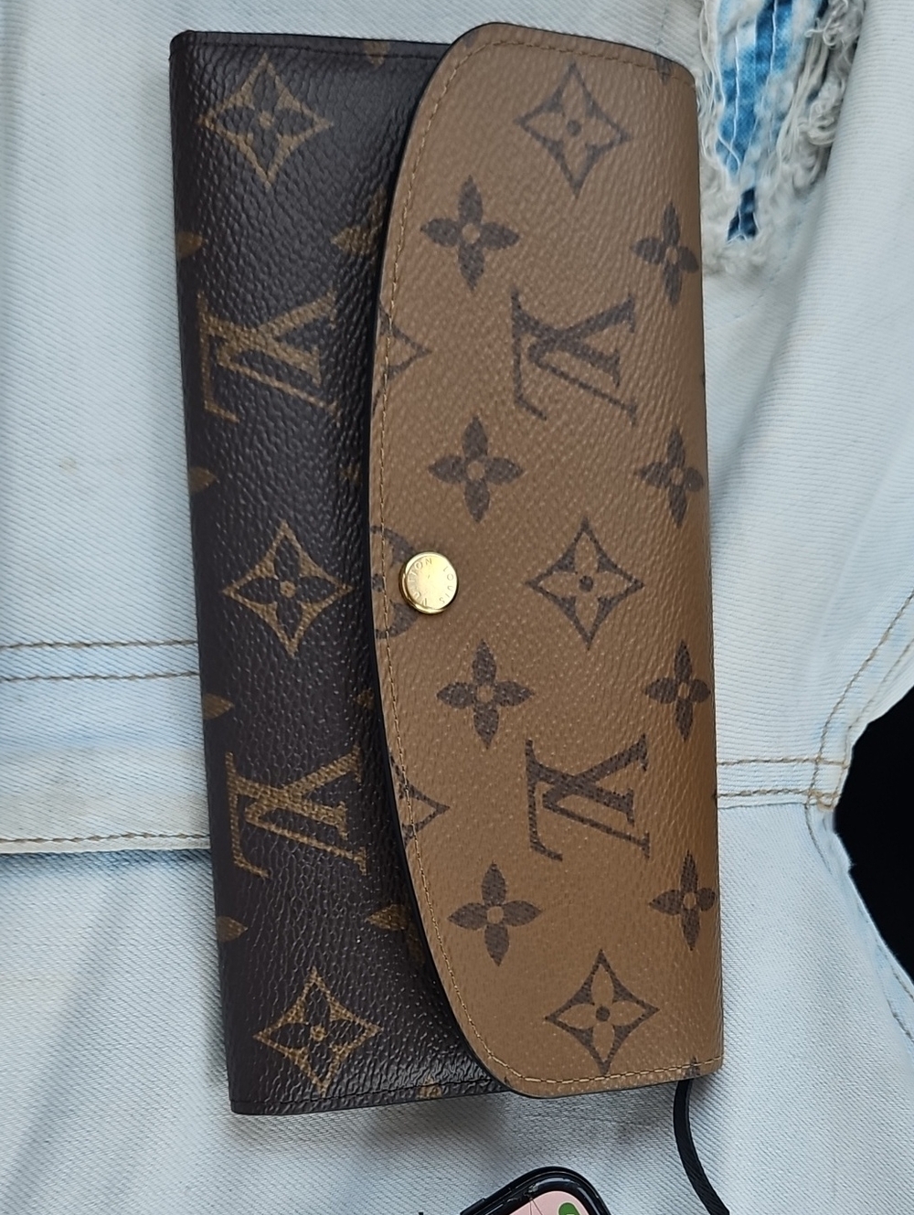 Louis Vuitton Brown Monogram Bifold Wallet